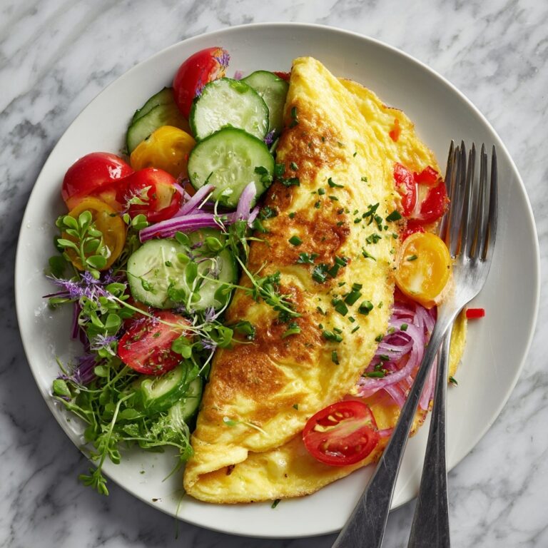 Vegetarian Omelette Recipe